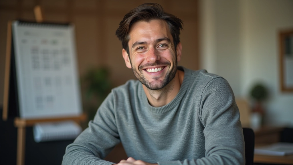 Persona pianifica strategia di studio su calendario mensile con annotazioni